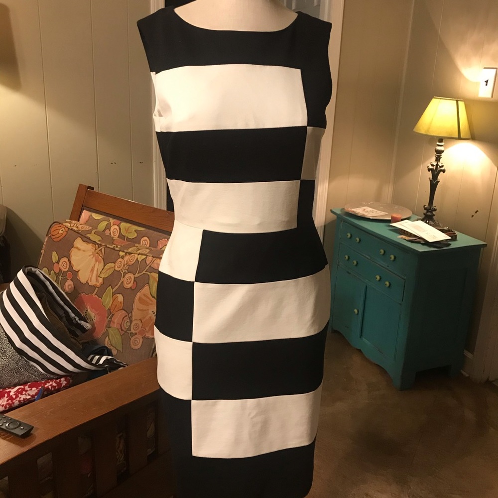 Colorblock dress